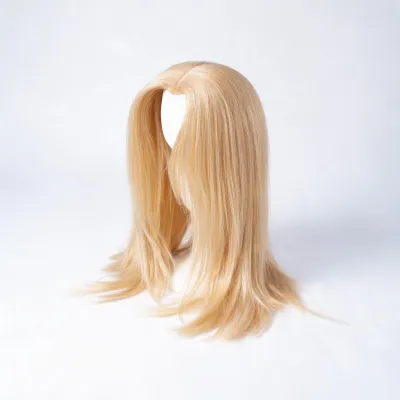 blonde u part wig